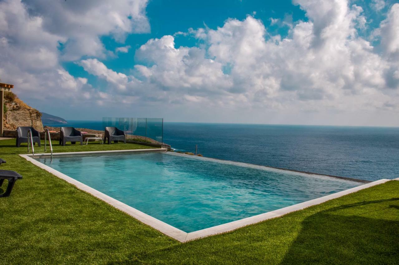 Anastasis Luxury Villa Andros With Heated Pool Sineti 外观 照片