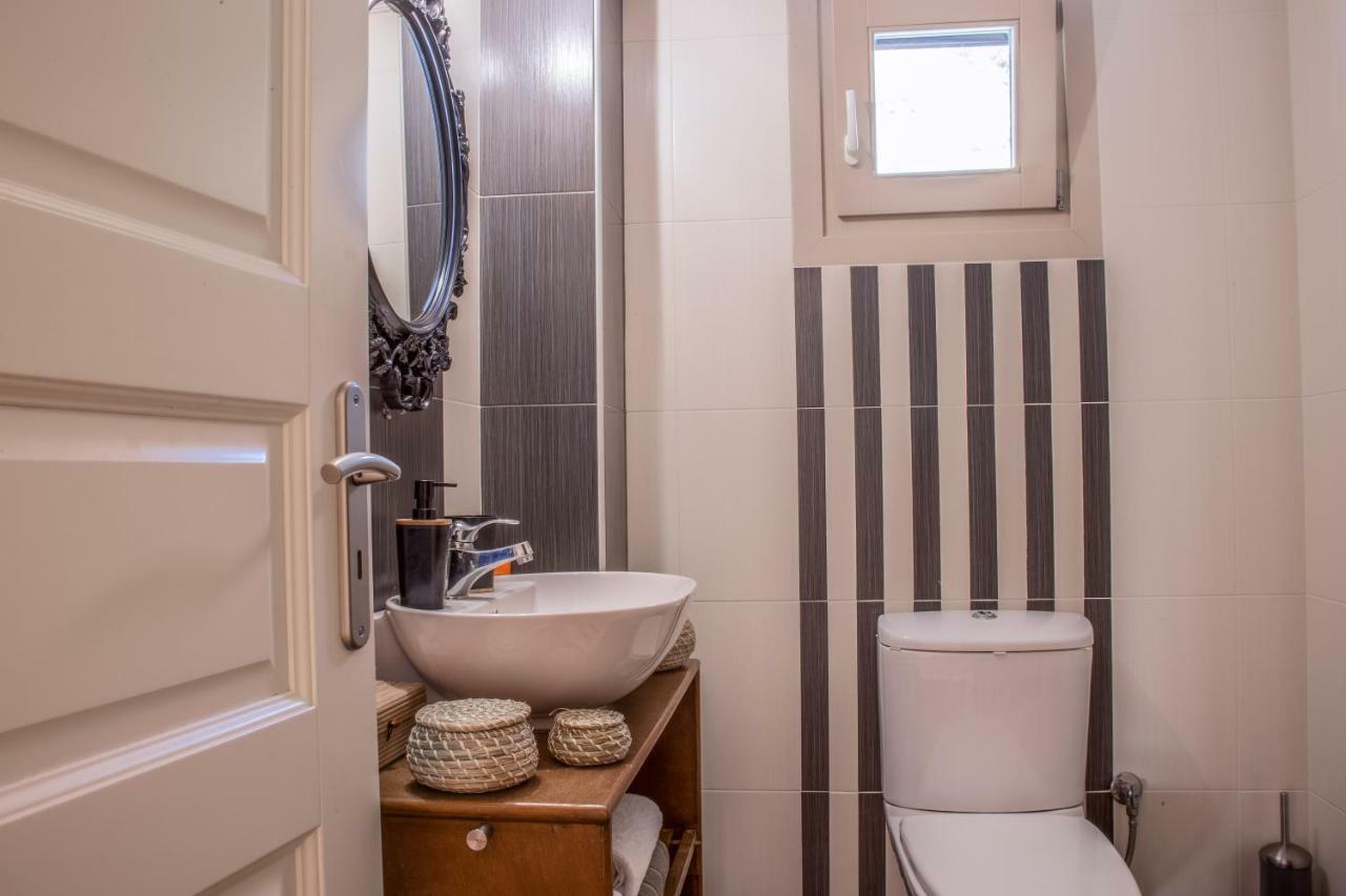 Anastasis Luxury Villa Andros With Heated Pool Sineti 外观 照片