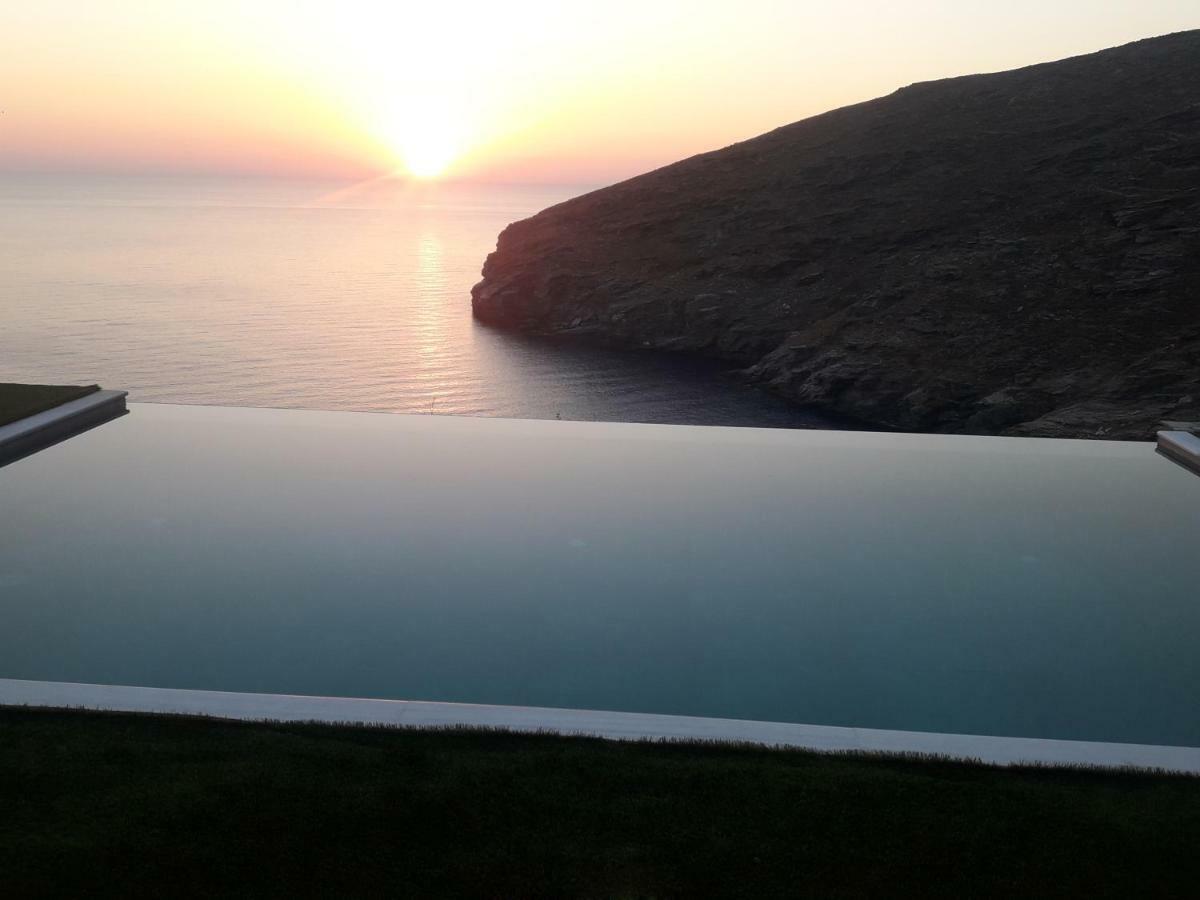 Anastasis Luxury Villa Andros With Heated Pool Sineti 外观 照片